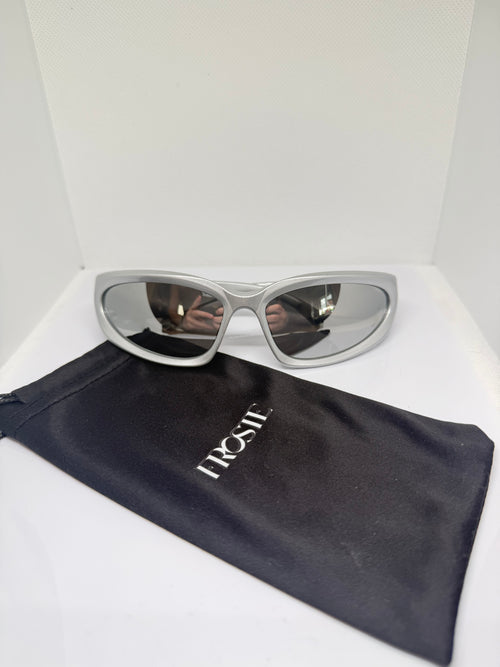 Chrome – Silver Shield Sunglasses