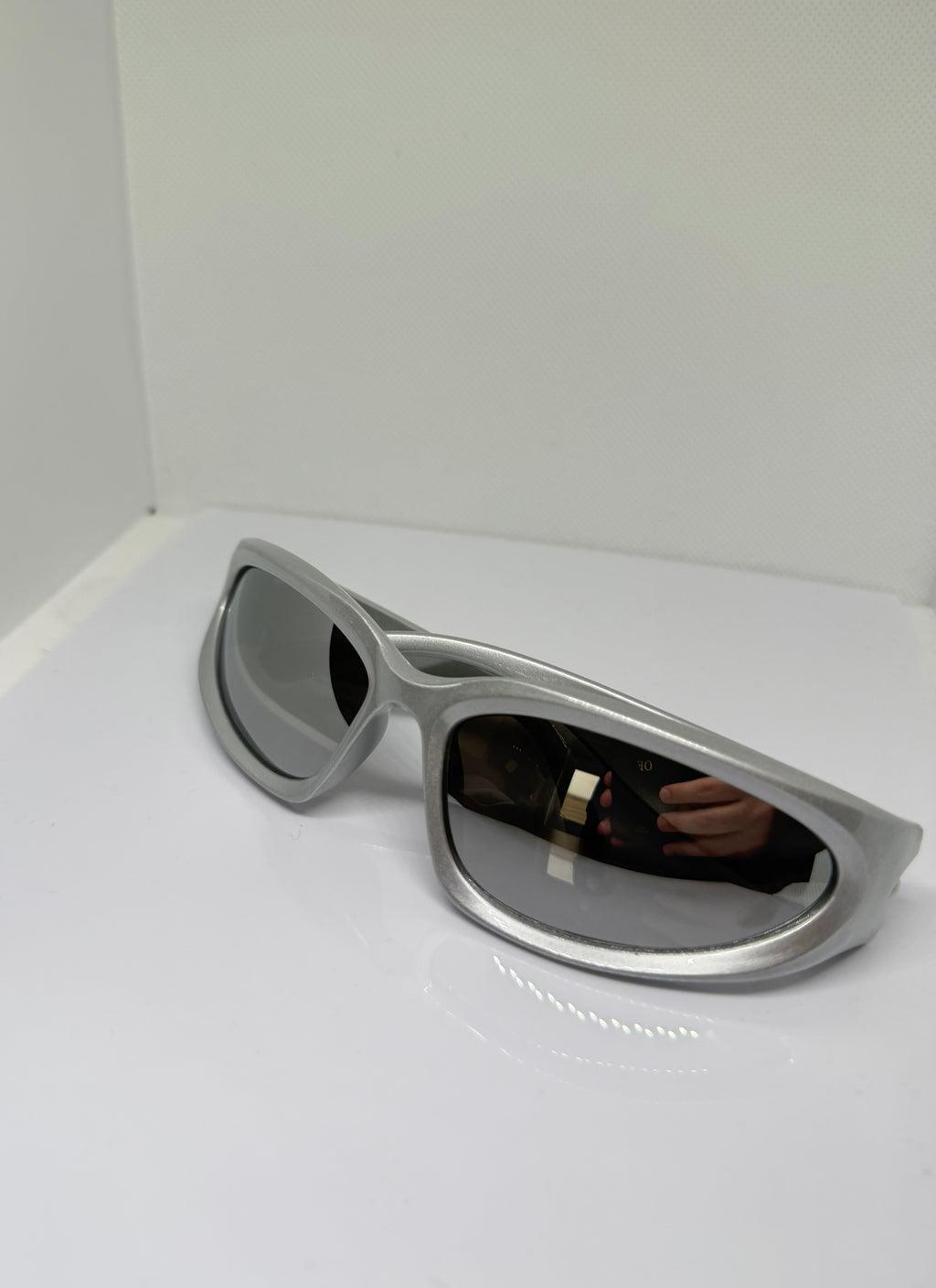 Chrome – Silver Shield Sunglasses