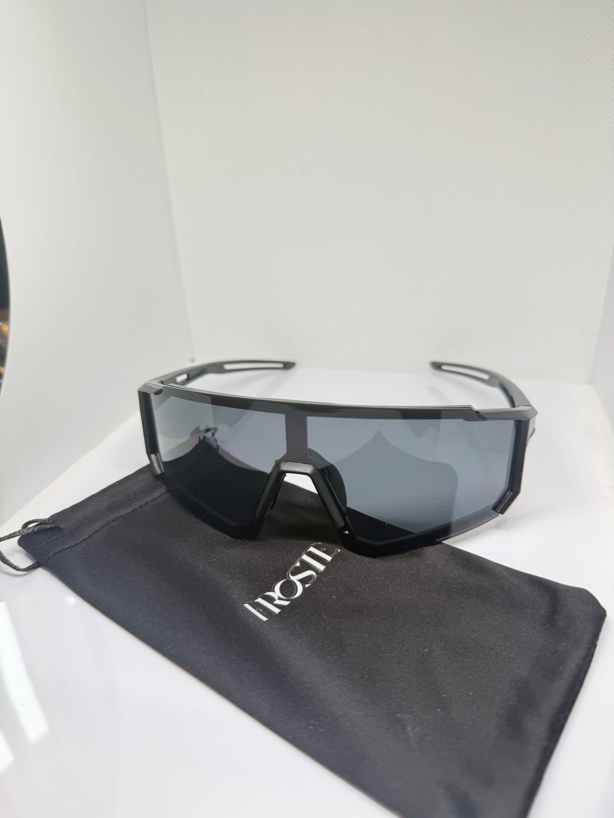 Monza – Black Shield Riding Sunglasses