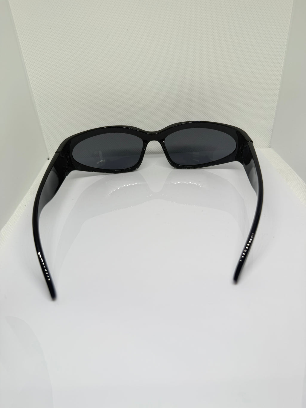 Viper – Gloss Black Shield Sunglasses