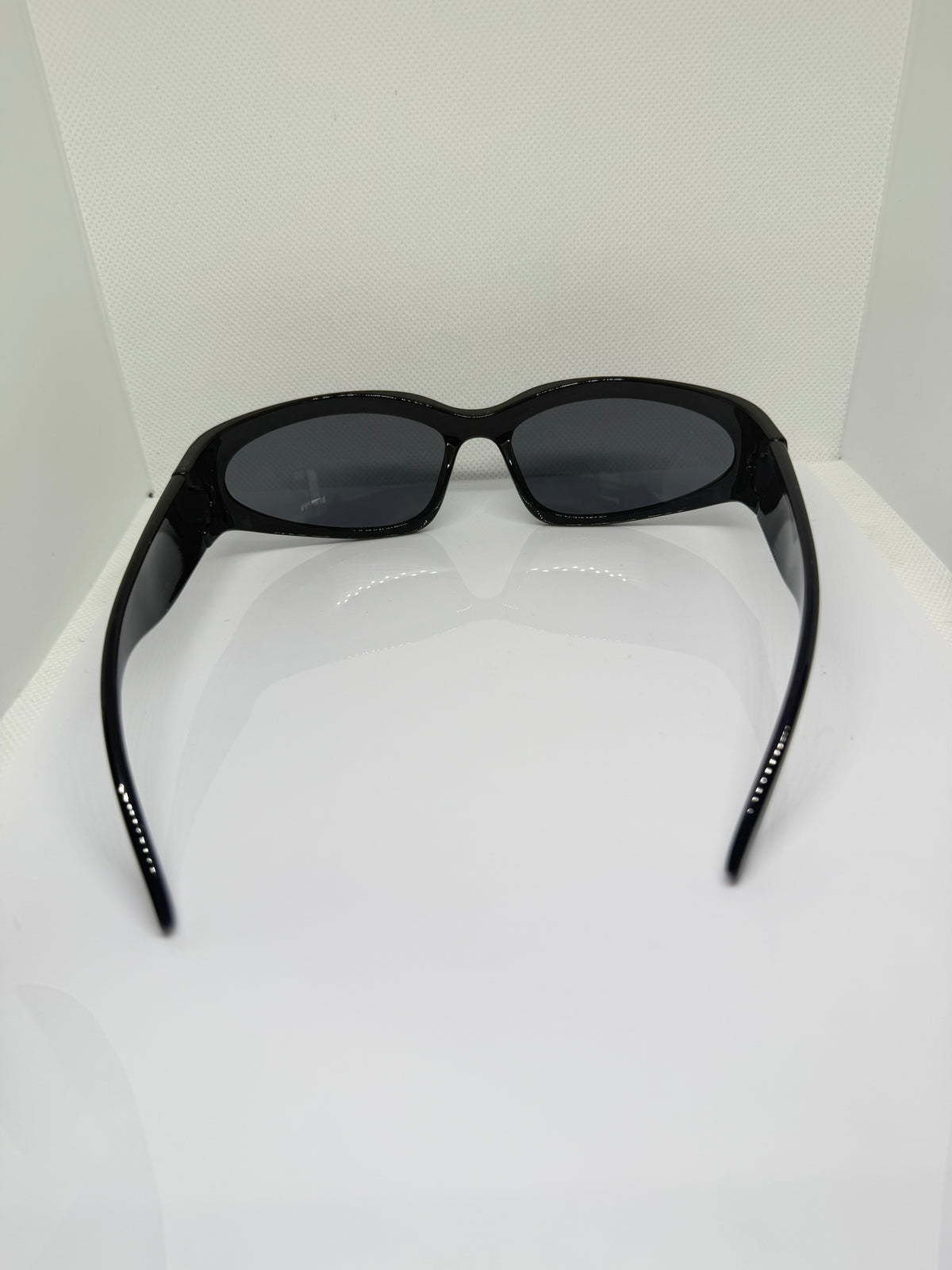 Viper – Gloss Black Shield Sunglasses