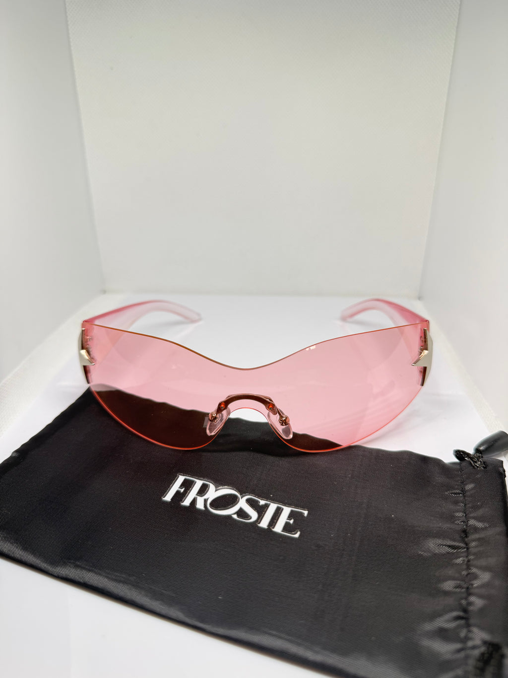 Froste Stella pink shield sunglasses product detail