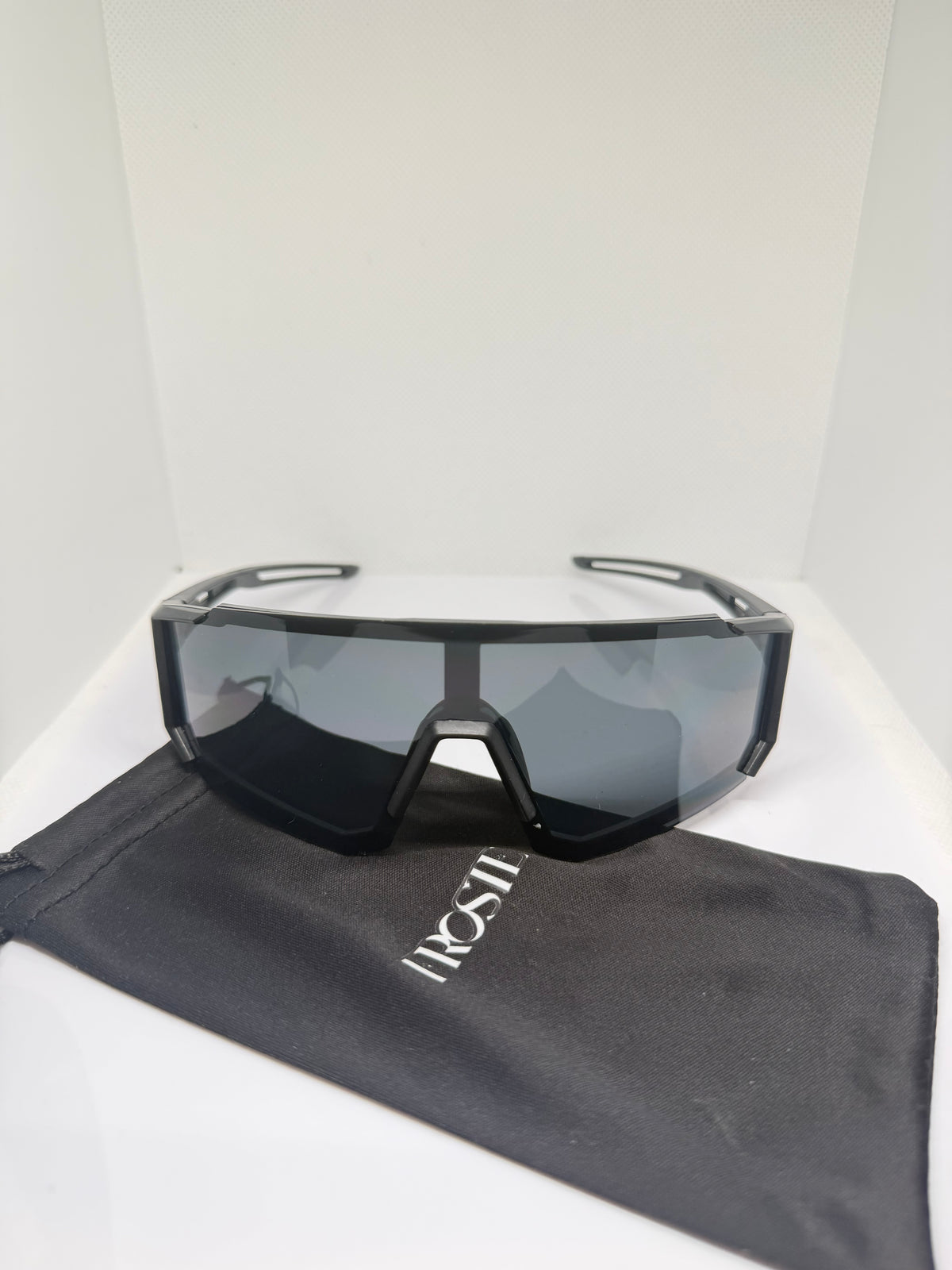 Monza – Black Shield Riding Sunglasses