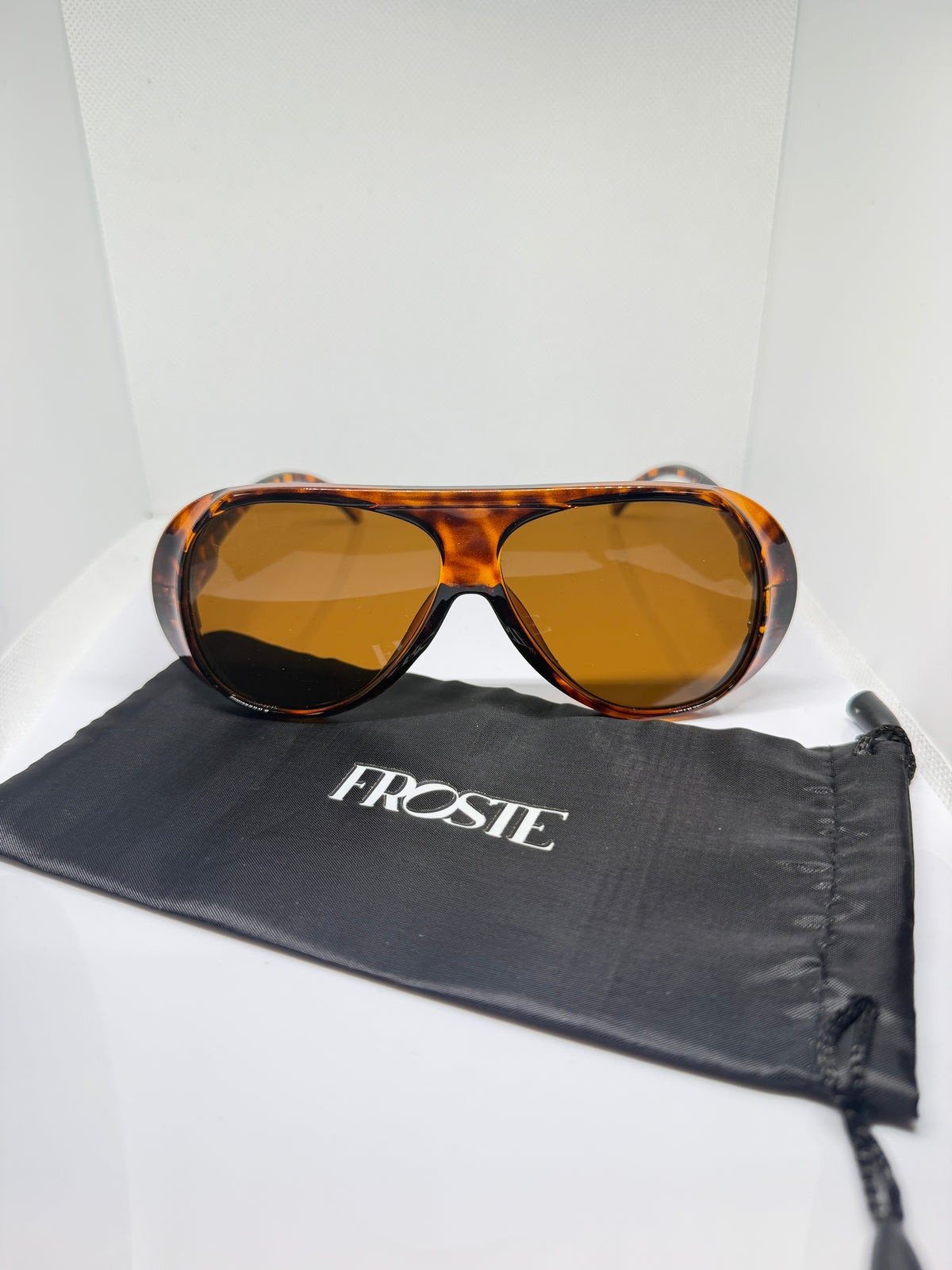 Froste Havana oversized tortoiseshell sunglasses product detail