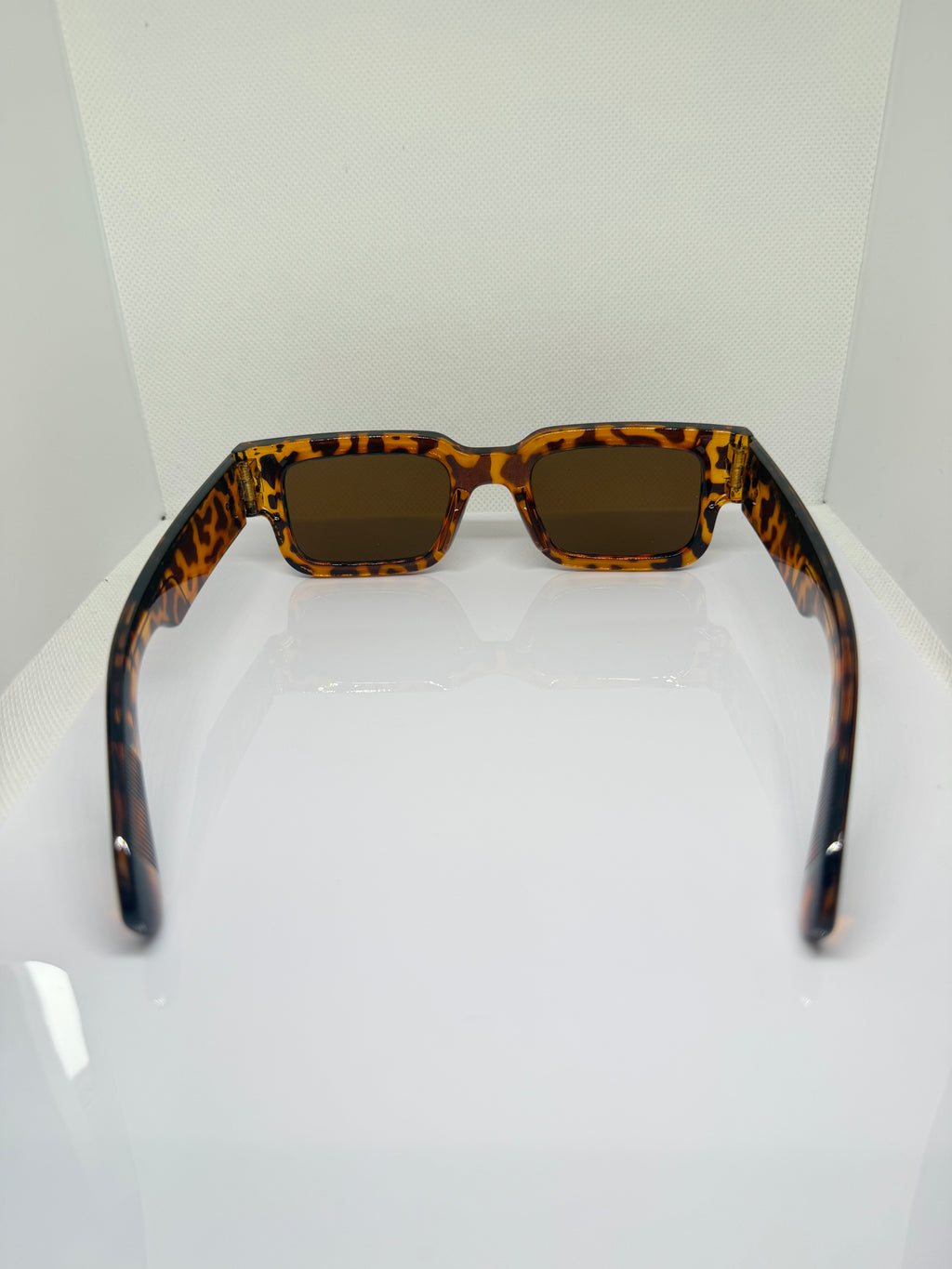 Tortuga brown tortoiseshell sunglasses with a bold square rectangular shape