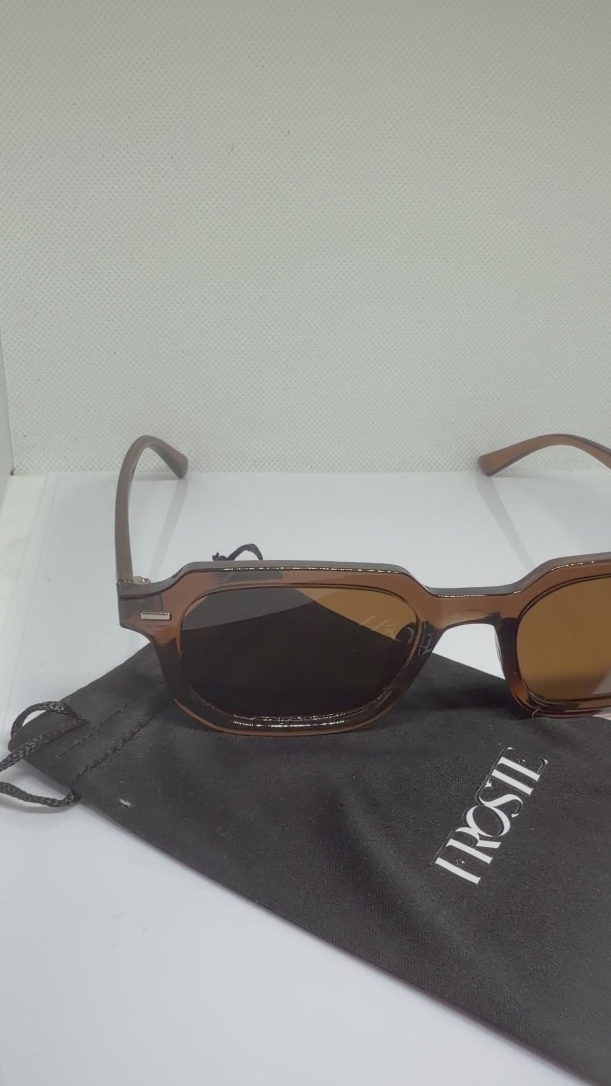 Mocha – Brown Rectangle Sunglasses